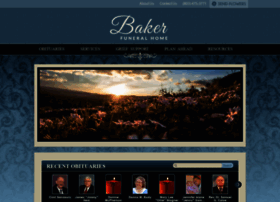 Bakerfunerals.com thumbnail