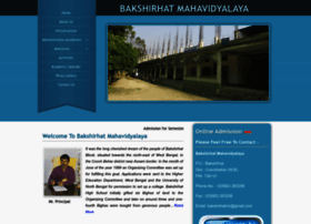 Bakshirhatmahavidyalaya.org thumbnail