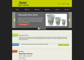 Balajipaperproducts.com thumbnail
