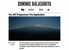 Balasuriya.me thumbnail