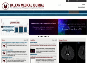 Balkanmedicaljournal.org thumbnail