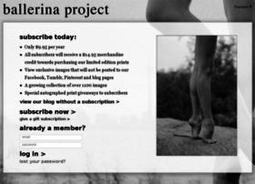 Ballerinaproject.com thumbnail
