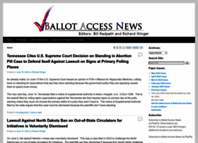 Ballot-access.org thumbnail