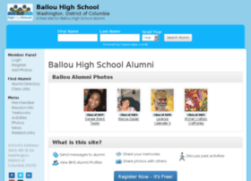 Ballouhighschool.org thumbnail