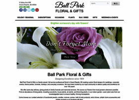 Ballparkfloral.com thumbnail