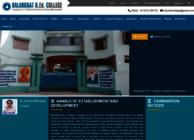 Balurghatbedcollege.org thumbnail