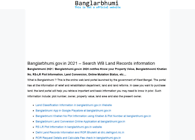 Banglarbhumi.website thumbnail