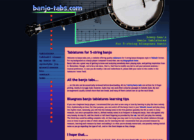 Banjo-tabs.com thumbnail