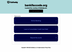 Bankifsccode.org thumbnail