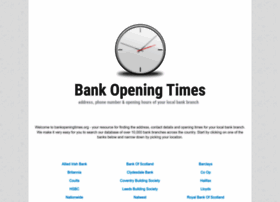 Bankopeningtimes.org thumbnail