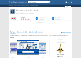 Banner-maker-pro.software.informer.com thumbnail