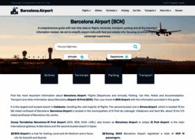 Barcelona-airport.com thumbnail