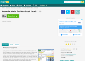 Barcode-addin-for-word-and-excel.soft112.com thumbnail