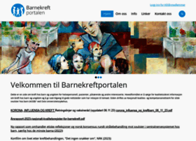 Barnekreftportalen.no thumbnail