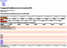 Barre-de-traction.fr thumbnail