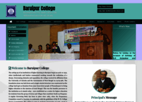 Baruipurcollege.ac.in thumbnail