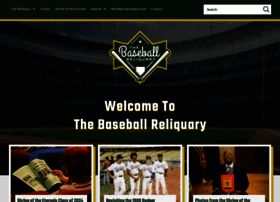 Baseballreliquary.org thumbnail