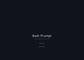 Bash-prompt.net thumbnail