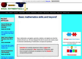 Basic-mathematics.com thumbnail