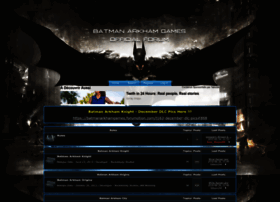Batmanarkhamgames.forumotion.com thumbnail