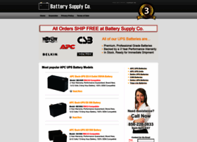 Batterysupplyco.com thumbnail