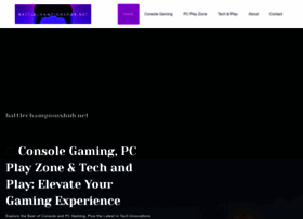 Battlechampionshub.net thumbnail