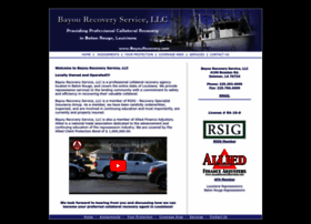 Bayourecovery.com thumbnail
