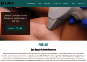 Bblunt Ca At Wi Best Beauty Salon Brampton Best Salons In Brampton