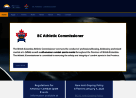 Bcathleticcommission.ca thumbnail