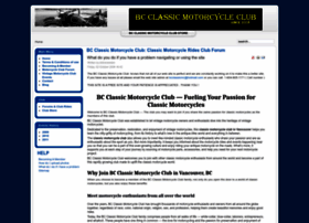 Bcclassicmotorcycleclub.com thumbnail