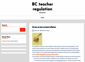Bcteacherregulation.ca thumbnail