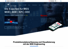 Bde-engineering.de thumbnail