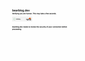 Bearblog.dev thumbnail Bearblog.dev thumbnail