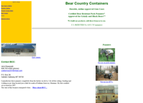 Bearcountrycontainer.com thumbnail