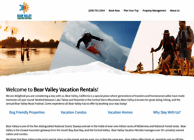 Bearvalleyvacationrentals.com thumbnail