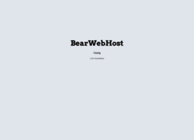 Bearwebhost.com thumbnail