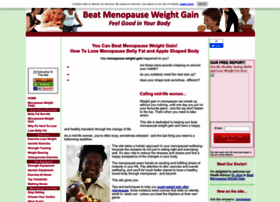 Beat-menopause-weight-gain.com thumbnail