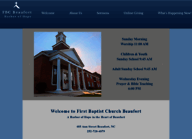 Beaufortbaptist.org thumbnail