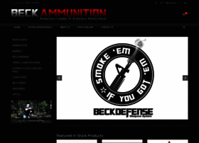 Beckammunition.com thumbnail