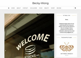 Becky-wong.com thumbnail