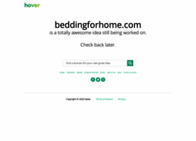 Beddingforhome.com thumbnail