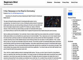 Beginnersmind.info thumbnail