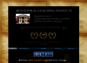 Behavioral-coaching-institute.com thumbnail