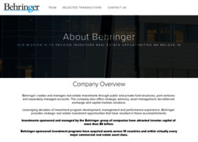 Behringerinvestments.com thumbnail