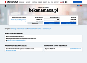 Bekanamaxa.pl thumbnail
