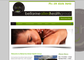 Bellarinealliedhealthgroup.com.au thumbnail