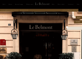 Belmont-paris-hotel.com thumbnail