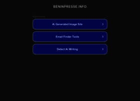 Beninpresse.info thumbnail Beninpresse.info thumbnail