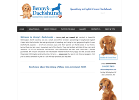 Bennys-dachshunds.com thumbnail