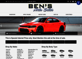 Bensautosales.com thumbnail